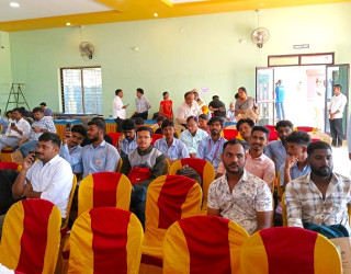 One day workshop conducted by DIC Haveri and attended by ME & EE students